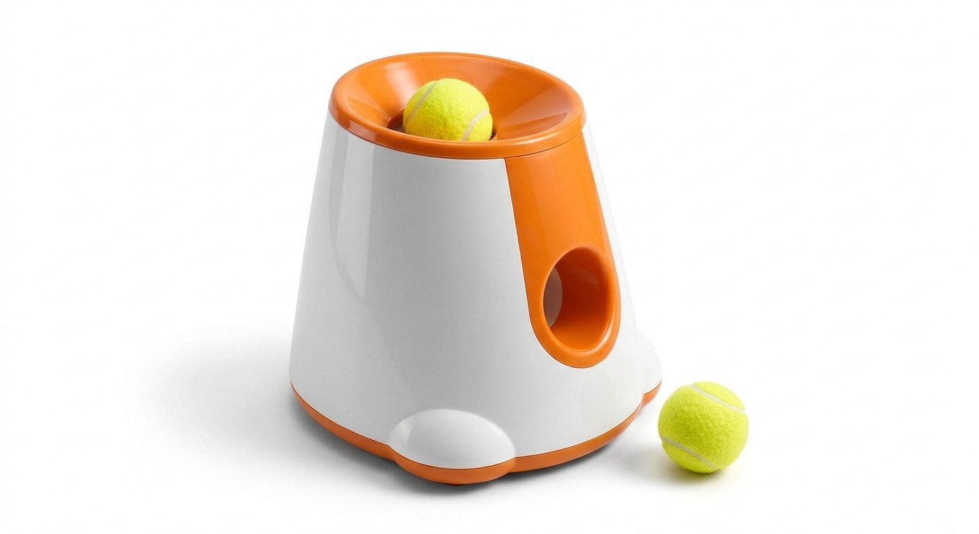 FetchPro Automatic Dog Ball Launcher — Indoor/Outdoor